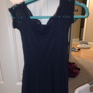 Navy hollister dress